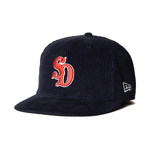 NEW ERA �� SD 59Fifty Corduroy Logo Cap