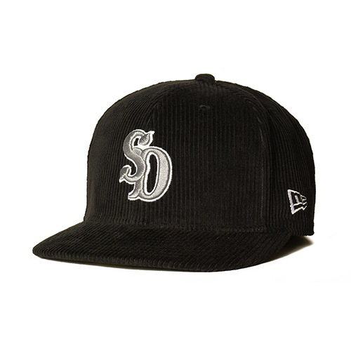 NEW ERA �� SD 59Fifty Corduroy Logo Cap