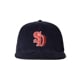 NEW ERA �� SD 59Fifty Corduroy Logo Cap