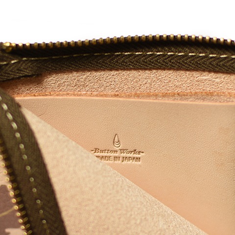 Button Works Camouflage Wallet