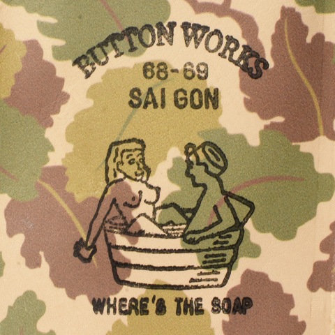 Button Works Camouflage Card Case