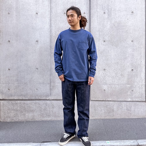 SD Heavyweight Pocket Long Sleeve T Vintage Wash