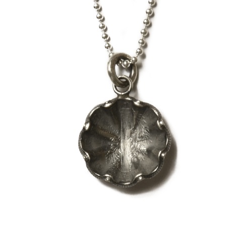 Button Works Mercury Dime Coin Necklace Apollo