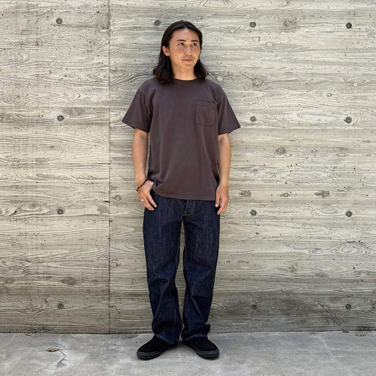 SD US Cotton Pocket T Vintage Wash
