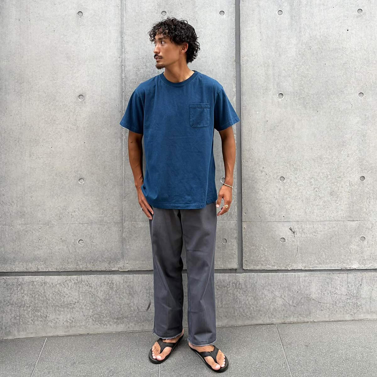 SD US Cotton Pocket T Vintage Wash