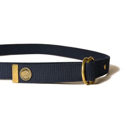 Button Works "Heads I Win�� Double Ring Long GI Belt