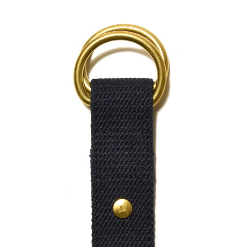 Button Works "Heads I Win�� Double Ring Long GI Belt