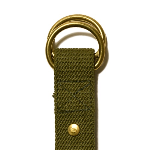 Button Works "Tails You Lose Double Ring Long GI Belt