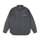 SD Logo Patch Black Chambray Work Shirt Vintage Wash