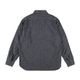 SD Logo Patch Black Chambray Work Shirt Vintage Wash