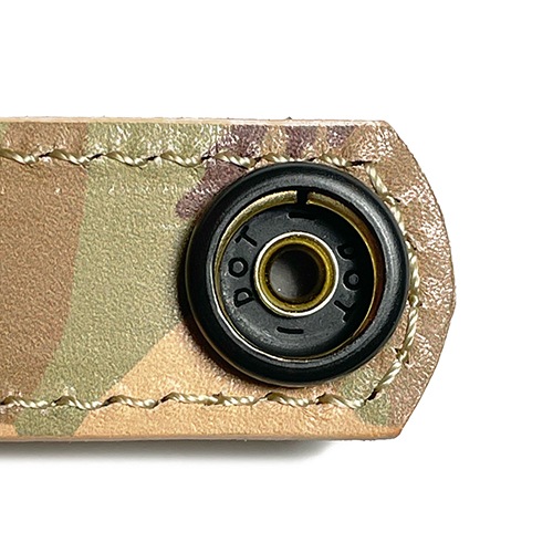 Button Works Camouflage Key Fob