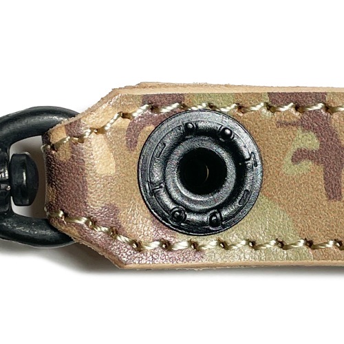Button Works Camouflage Key Fob