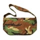 Hand Light 80's Woodland Camo Newspaper Bag