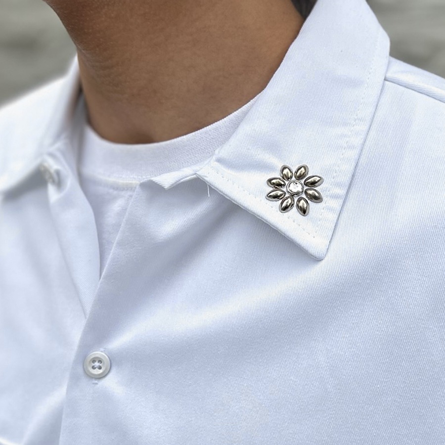 HTC Dickies Short Sleeve Work Shirt #Flower Stone