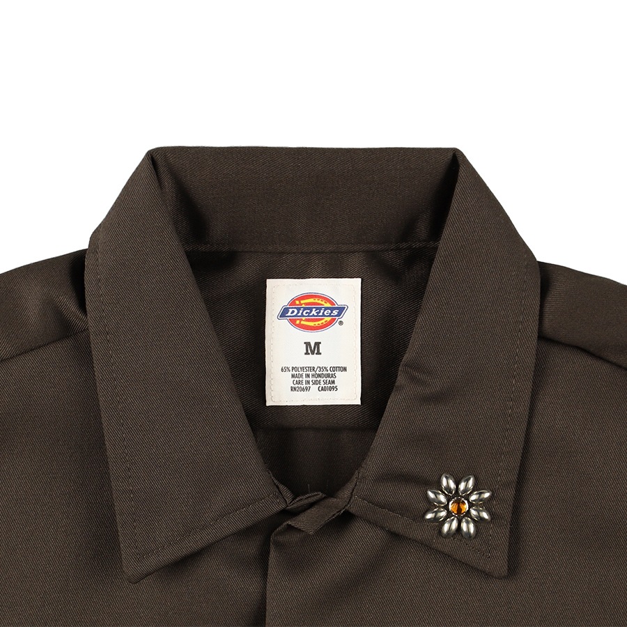 HTC Dickies Short Sleeve Work Shirt #Flower Stone