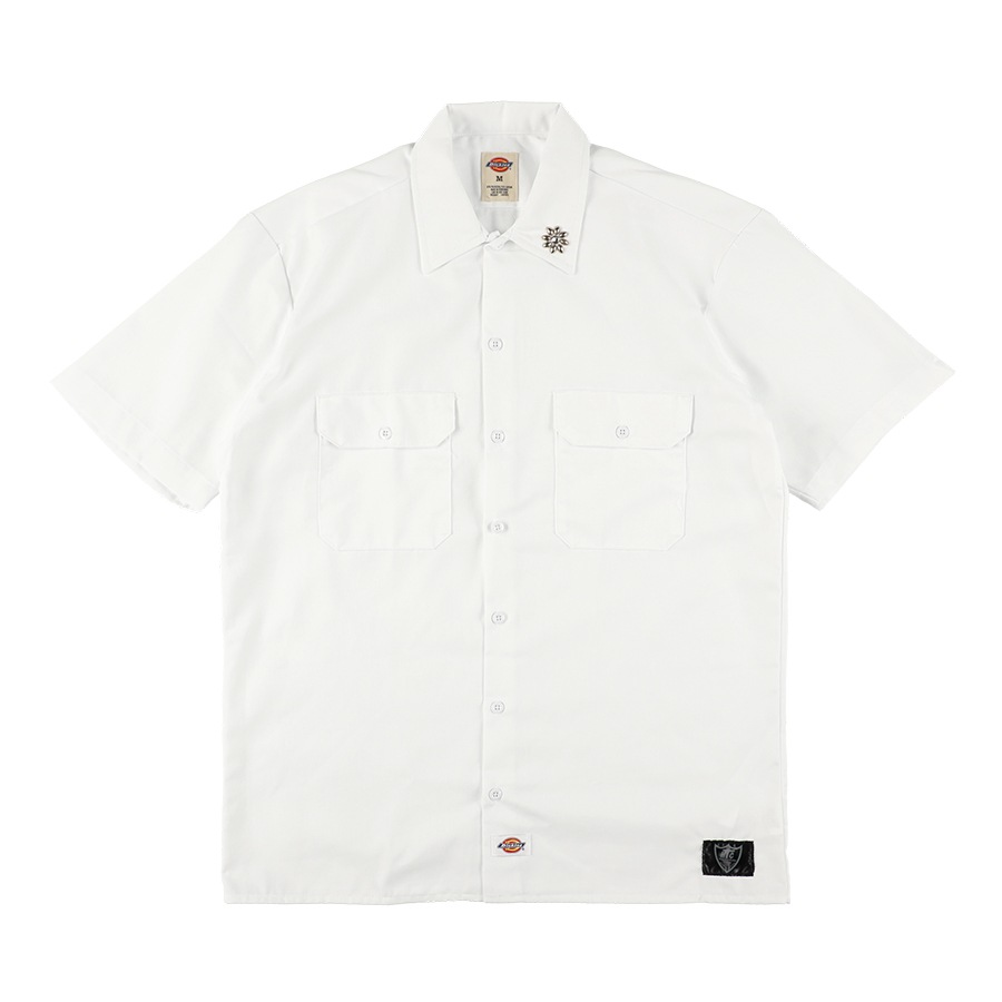 HTC Dickies Short Sleeve Work Shirt #Flower Stone