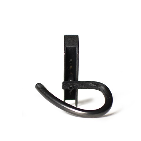 Button Works Black Line Vintage Key Ring Oval