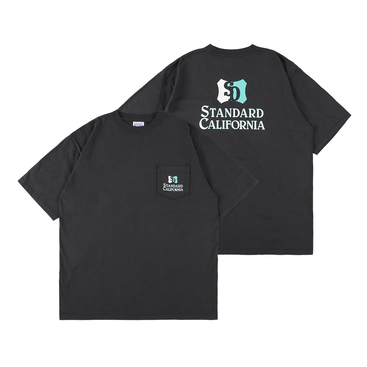 【SD】Heavyweight Shield ロゴ ポケット Tシャツ（XL） SD Heavyweight Shield Logo Pocket T : STANDARD CALIFORNIA OFFICIAL