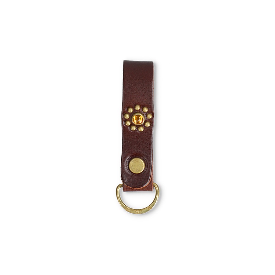HTC D Ring Key Holder #Flower Stone