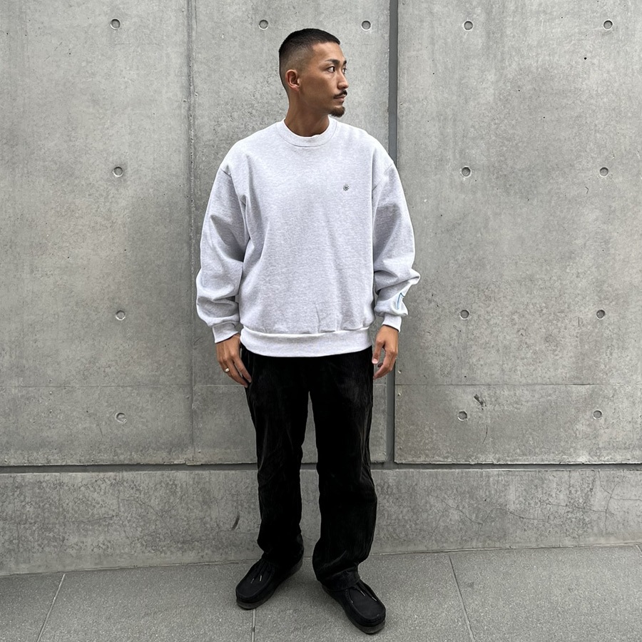 HTC Sweat Shirt #Laap Flower Stone Crew