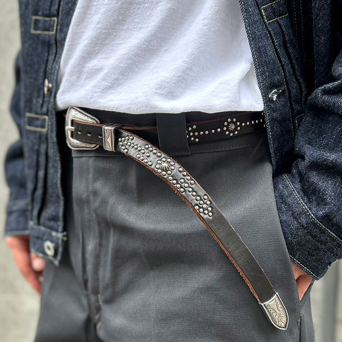 HTC Belt #Western Narrow Born&Arrow Umbrella 0.75