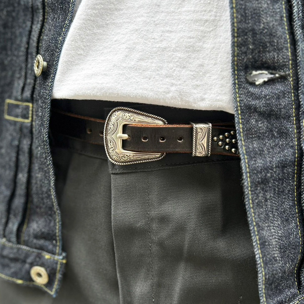 HTC Belt #Western Narrow Born&Arrow Umbrella 0.75