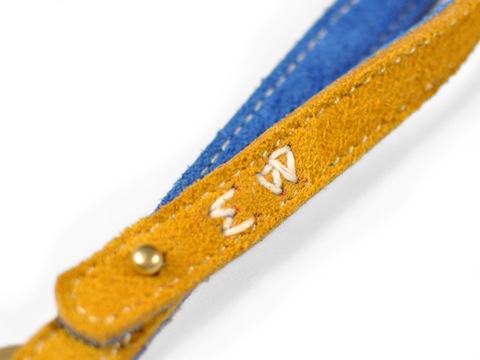 Button Works Suede Key Holder