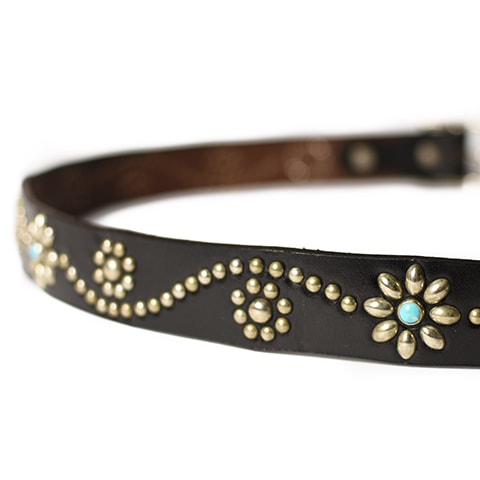 HTC Belt #125 1.25 Turquoise with End