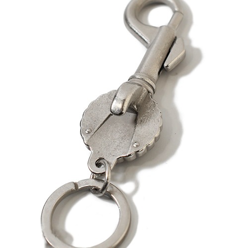 BUTTON WORKS Navy Bottle Opener Key Holder