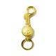 BUTTON WORKS Navy Bottle Opener Key Holder