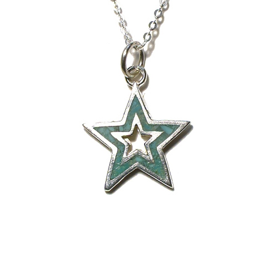 CALIFOLKS Star Donuts Inlay Necklace