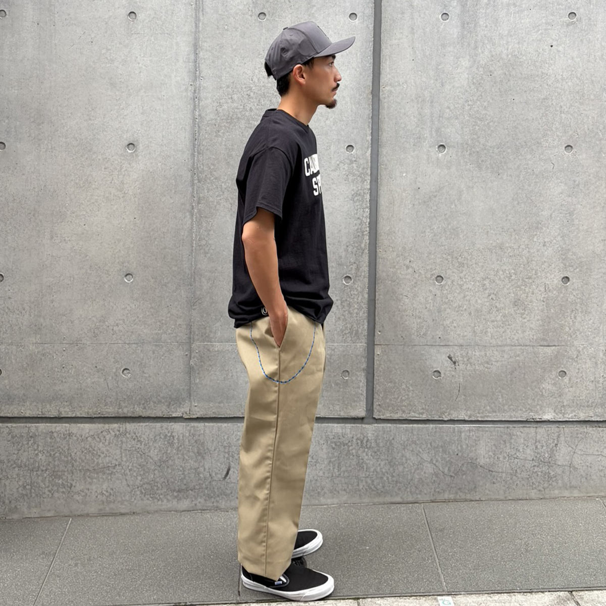 CALIFOLKS Dickies Pants Embroidery Chain