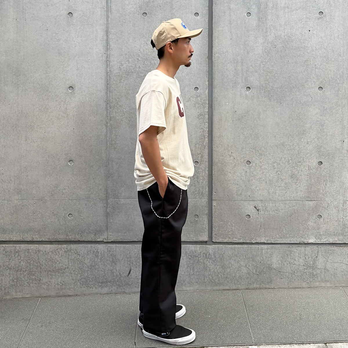 CALIFOLKS Dickies Pants Embroidery Chain