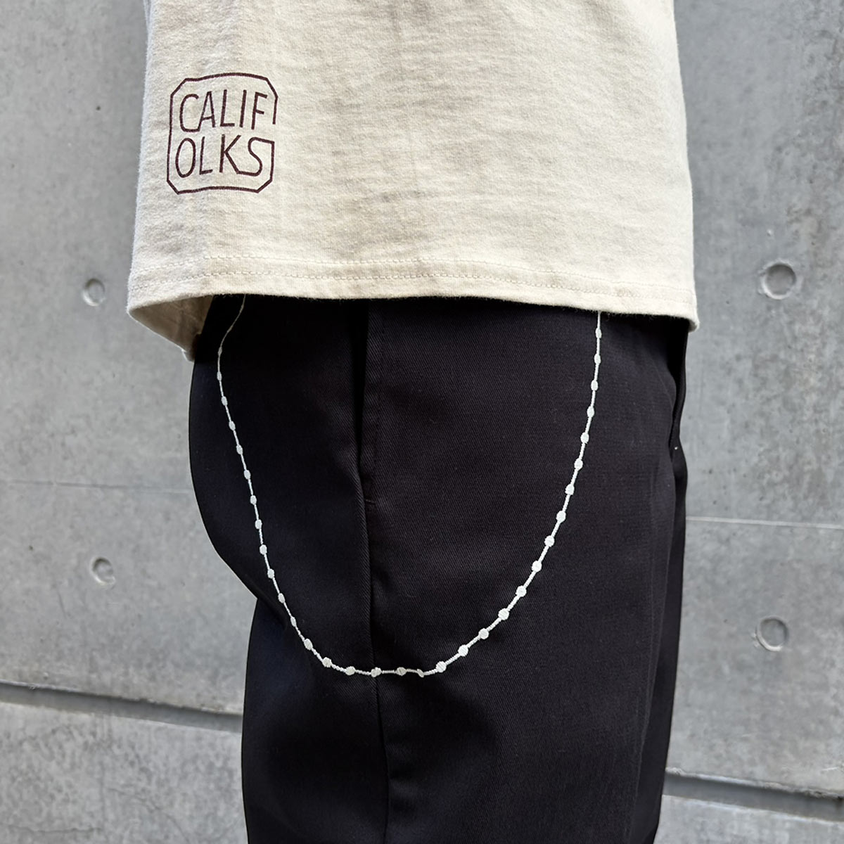 CALIFOLKS Dickies Pants Embroidery Chain