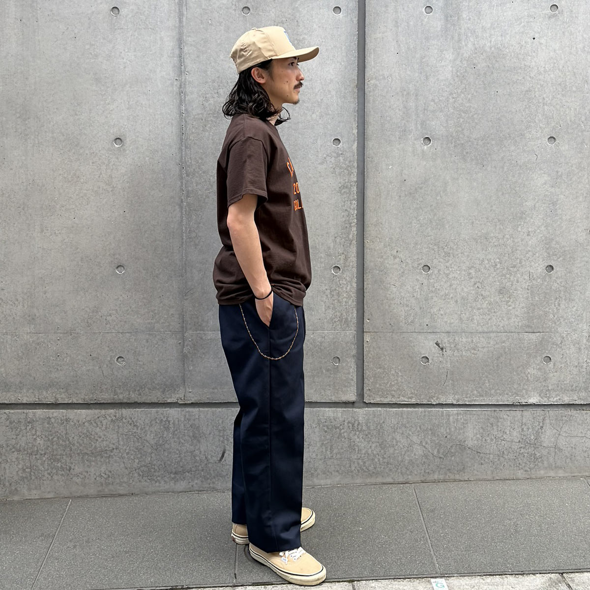 CALIFOLKS Dickies Pants Embroidery Chain