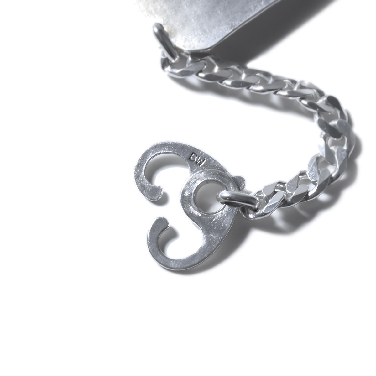 Button Works Sterling WWII Type ID Bracelet