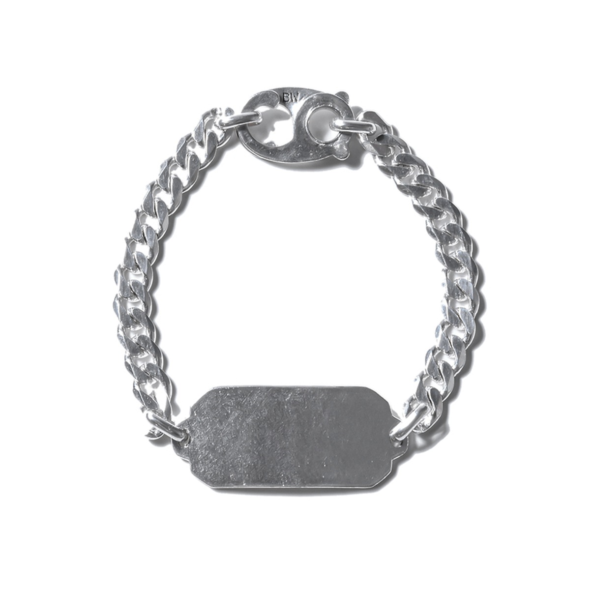 Button Works Sterling WWII Type ID Bracelet