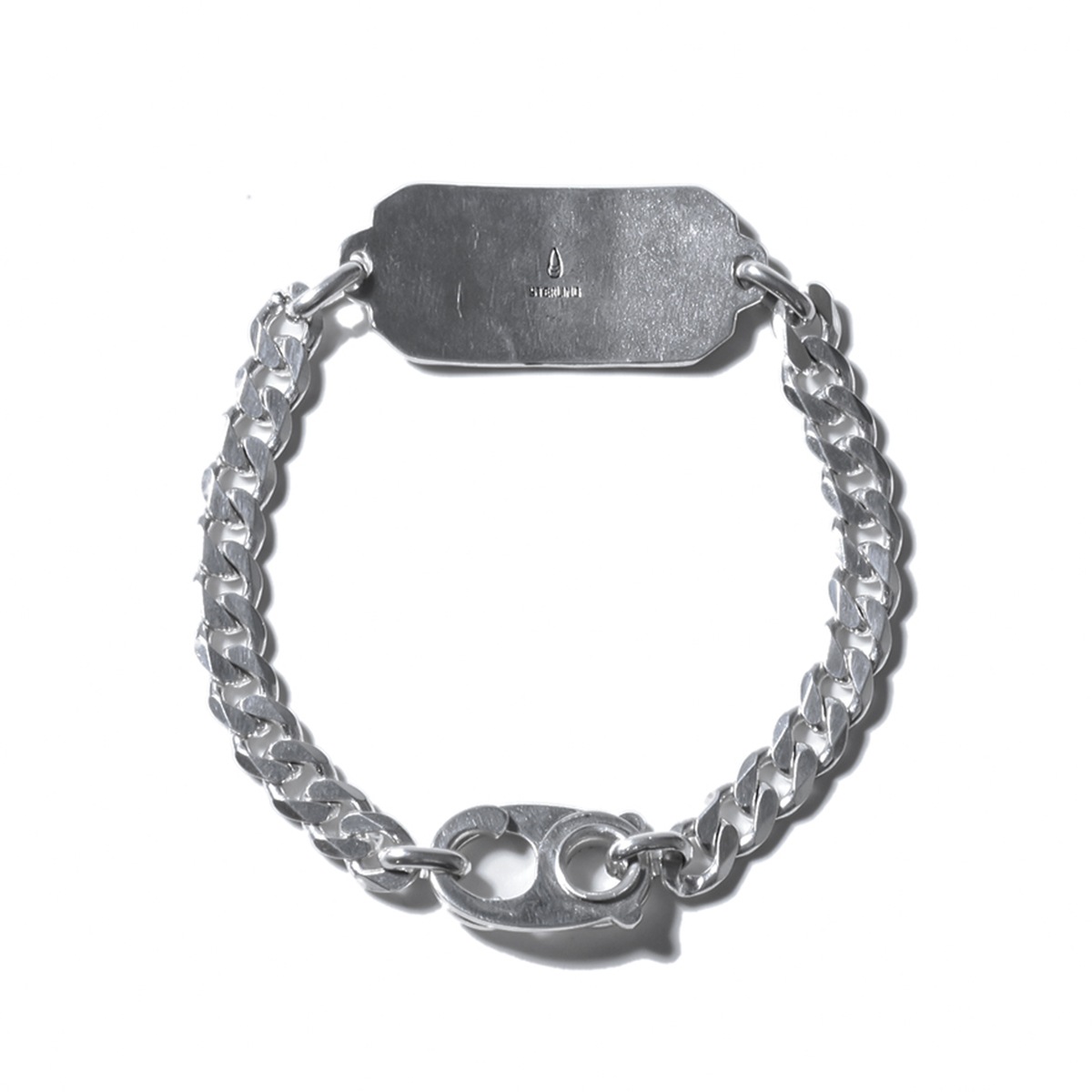 Button Works Sterling WWII Type ID Bracelet