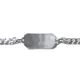 Button Works Sterling WWII Type ID Bracelet