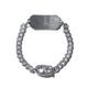Button Works Sterling WWII Type ID Bracelet