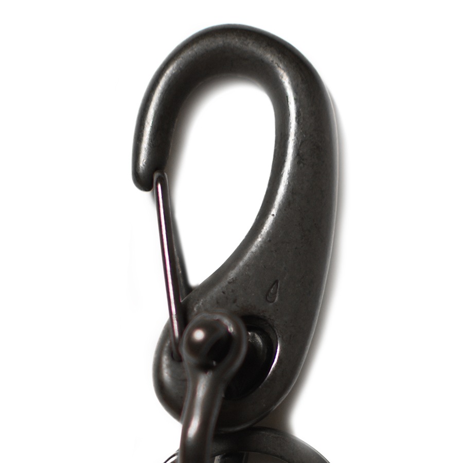Button Works Black Line Carabiner Shackle