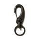 Button Works Black Line Carabiner Shackle