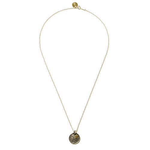 Button Works Mercury Dime Coin Necklace - FC Type2