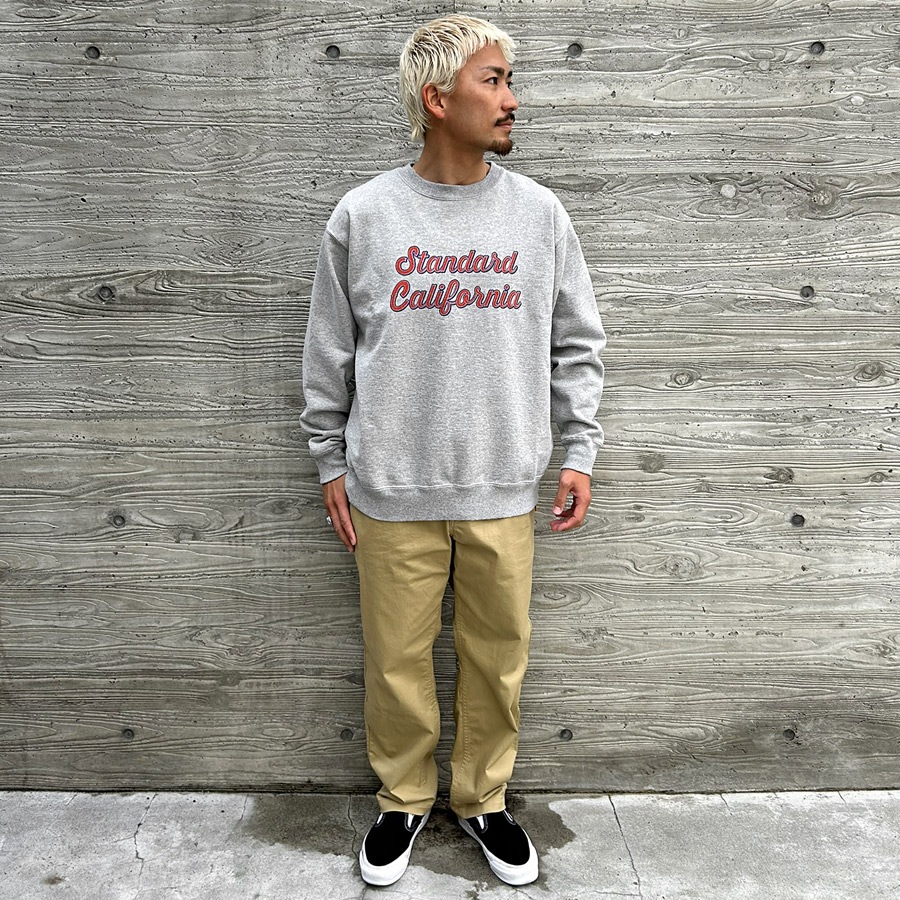 SD US Cotton Script Logo Crew Sweat
