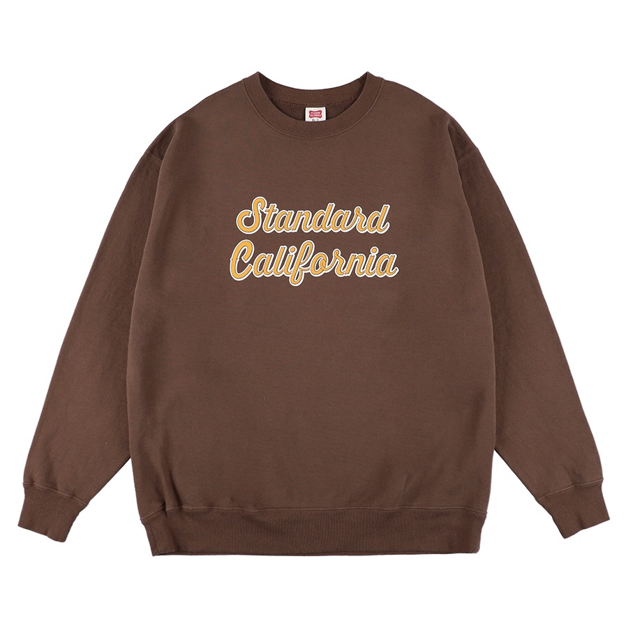 SD US Cotton Script Logo Crew Sweat
