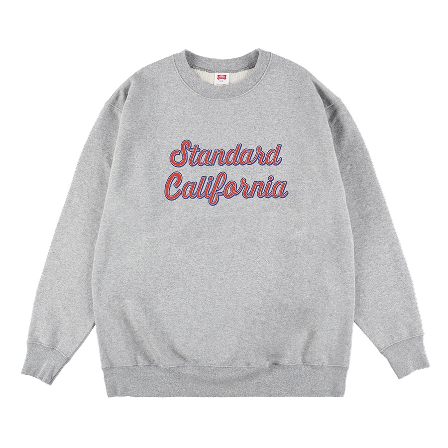SD US Cotton Script Logo Crew Sweat