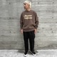 SD US Cotton Script Logo Crew Sweat