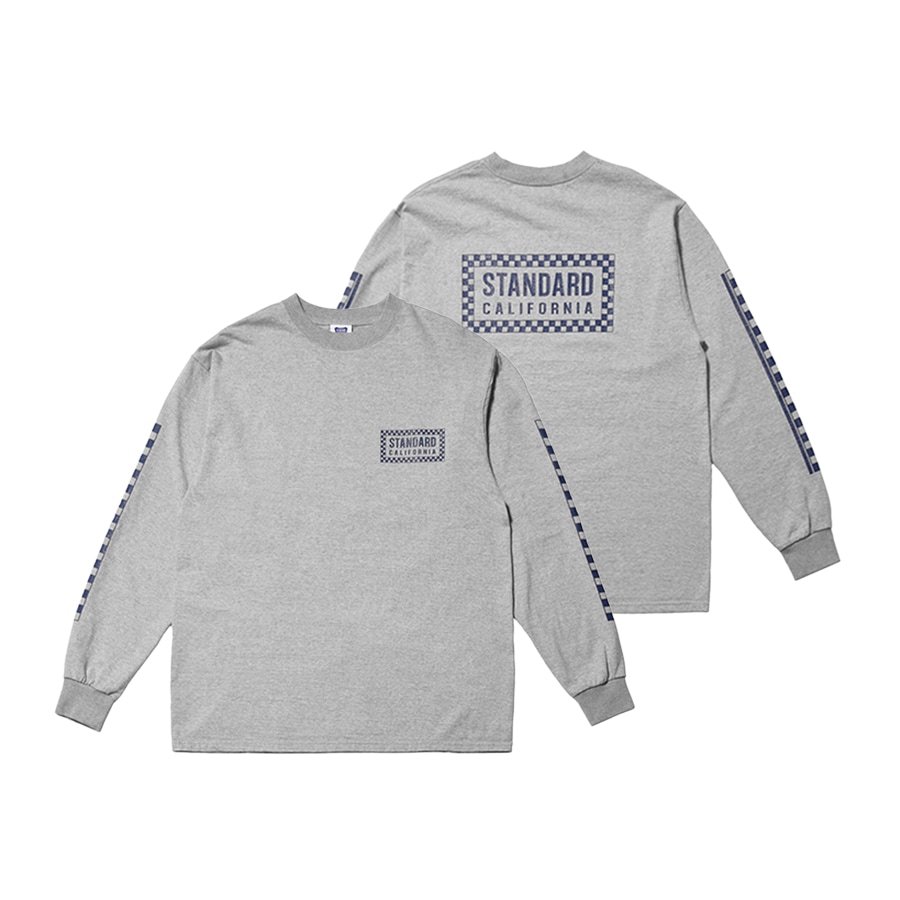 トップス SD Heavyweight Checker Logo Long Sleeve SD Heavyweight Checker Logo Long Sleeve T Official Store