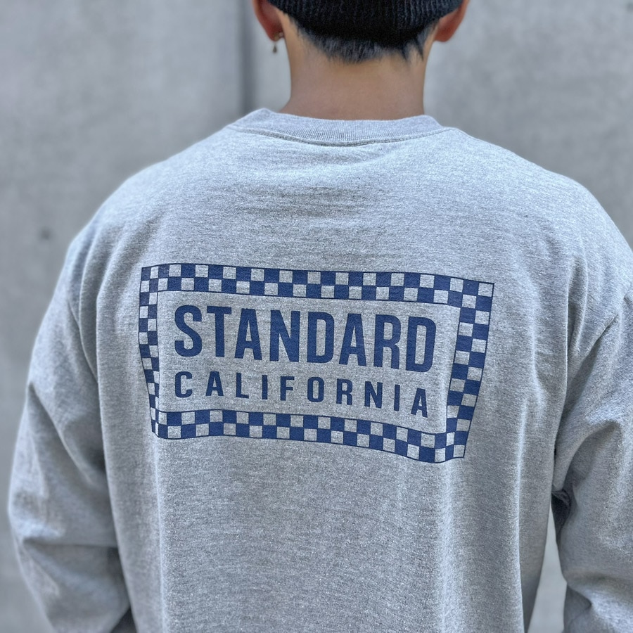 SD Heavyweight Checker Logo Long Sleeve T Official Store Limited