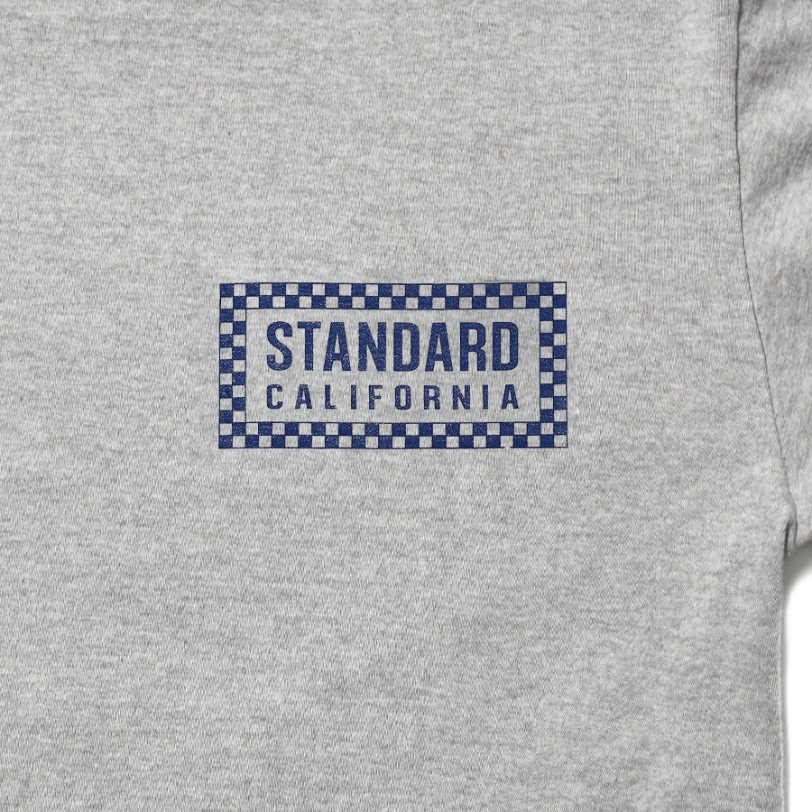 SD Heavyweight Checker Logo Long Sleeve T Official Store Limited